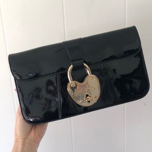 Betsey Johnson Patent Leather Clutch